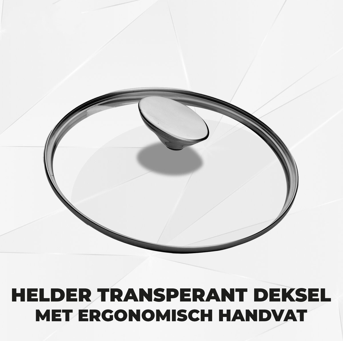 Grolley Pannenset 10 delig | Rood + Zwart | Royalty Line