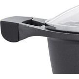 Grolley Pannenset 10 delig | Rood + Zwart | Royalty Line