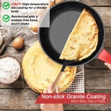 Grolley Pannenset 10 delig | Rood + Zwart | Royalty Line