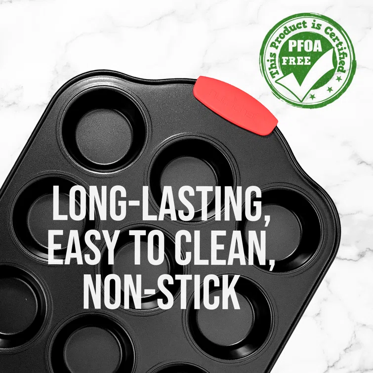 Cupcake vormpjes - Bakvorm met 12 cupcakes vormpjes | anti aanbaklaag | Royalty Line