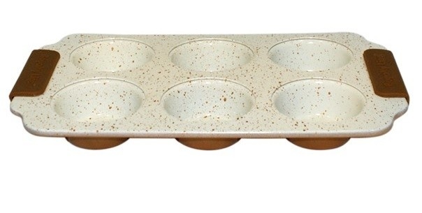 Cupcake vormpjes - Bakvorm met 6 cupcakes vormpjes