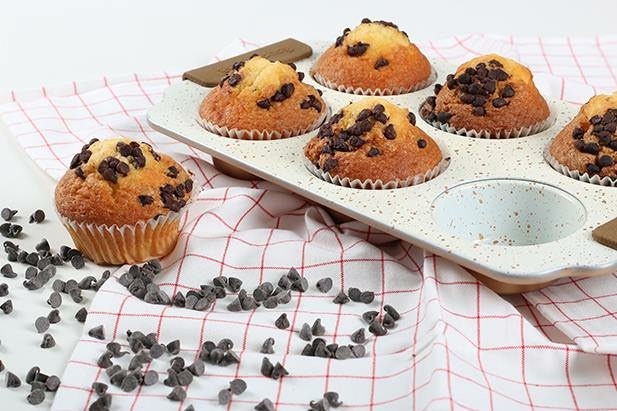 Cupcake vormpjes - Bakvorm met 6 cupcakes vormpjes