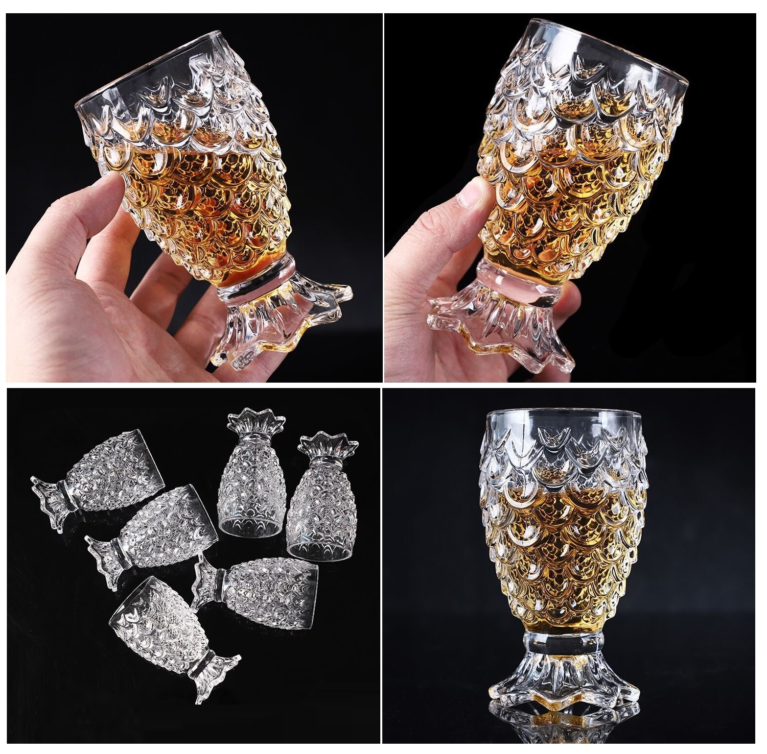 Drinkglazen Stars - 180 ml - set van 6