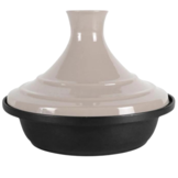 Tajine pan - Tanger - Taupe - Keramisch - anti-aanbaklaag