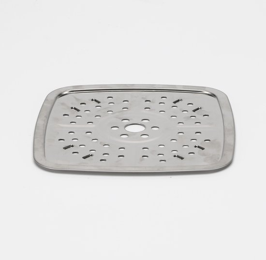 2 in 1 Vierkante Deepfry pan 24 cm