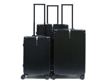 Kofferset Robusto - 3 delig | Aluminium Black - TSA