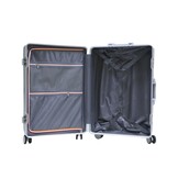 Kofferset Robusto - 3 delig | Aluminium Silver - TSA