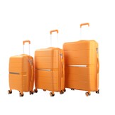 Reiskofferset Stark - 3 delig | Lichtgewicht - Oranje