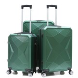 Reiskofferset Fort - 3 delig | Lichtgewicht - Groen