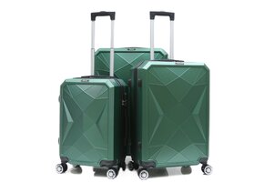 Reiskofferset Fort - 3 delig | Lichtgewicht - Groen