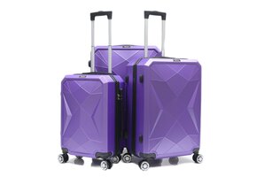 Reiskofferset Fort - 3 delig | Lichtgewicht - Paars