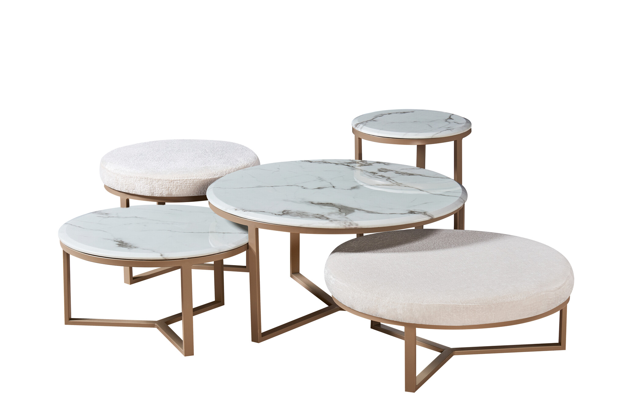 Salontafel Belmonte 5 delig | Mix & Match