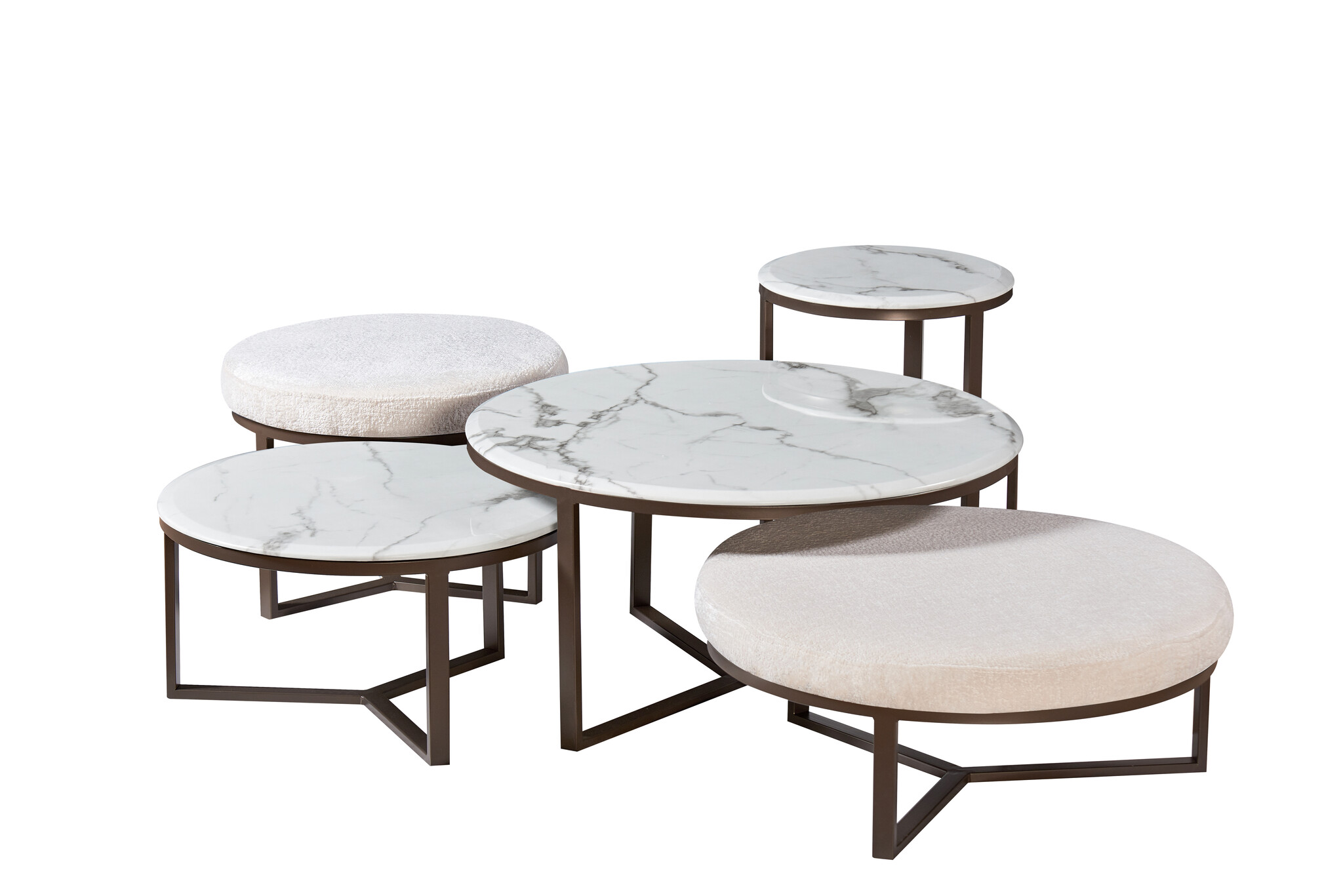 Salontafel Belmonte 5 delig | Mix & Match