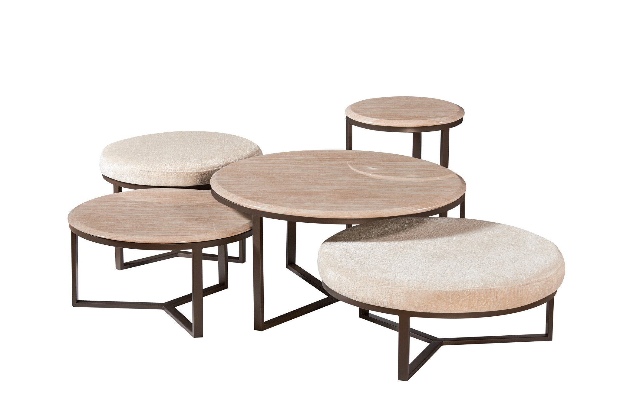 Salontafel Belmonte 5 delig | Mix & Match