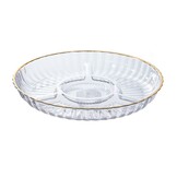 Kunststof Schaal Bursa | 4-vaks goud