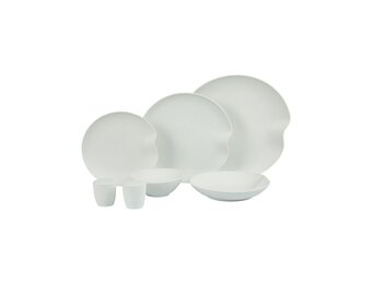 Bricard Dax serviesset 27-delig Mat Wit