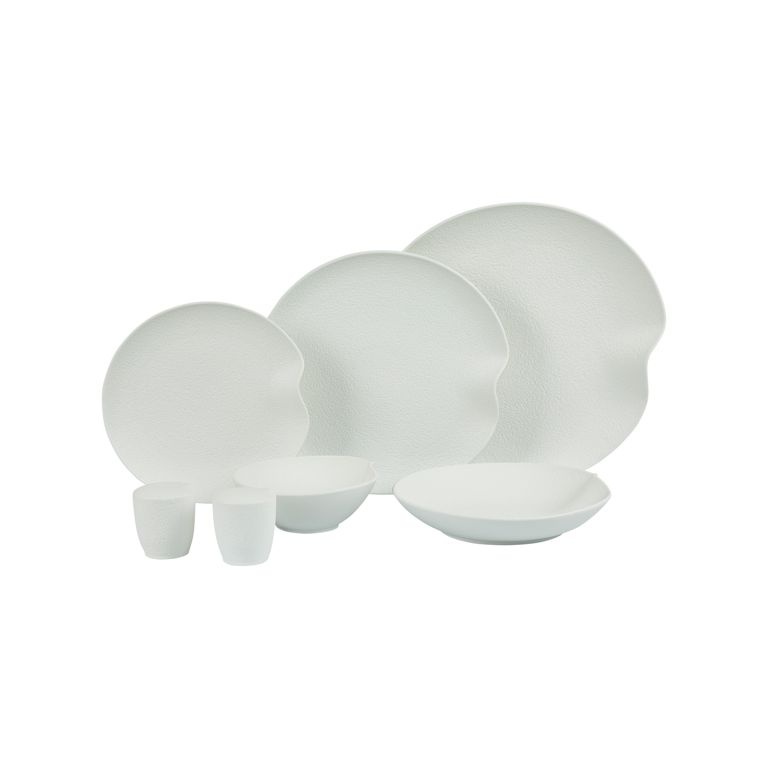 Bricard Dax serviesset 27-delig Mat Wit