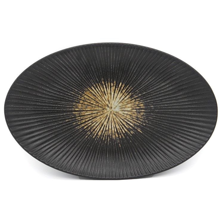 Bricard Amilly serviesset 25 delig Zwart Oker| 6 persoons