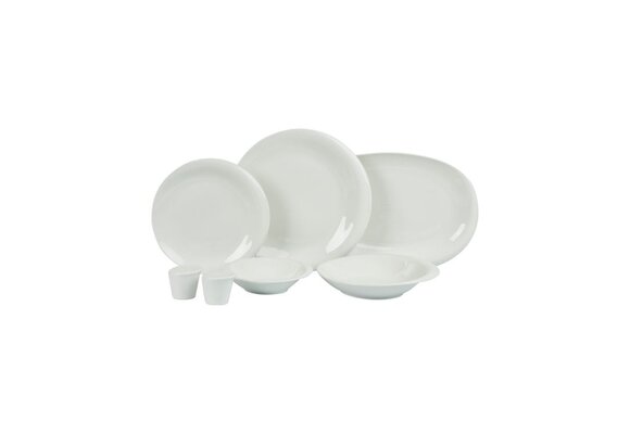 Bricard Clichy serviesset 27 delig - wit