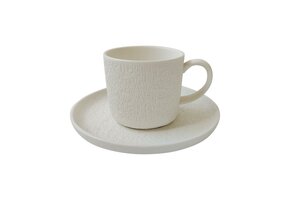 Bricard - Valance - Koffieset  - Mat Wit 12 delig