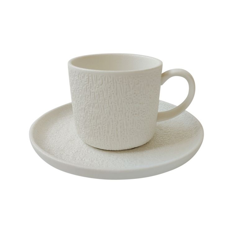 Bricard - Valance - Koffieset  - Mat Wit 12 delig