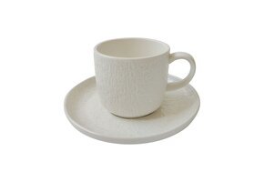 Bricard - Valance - Koffieset  - Wit 12 delig