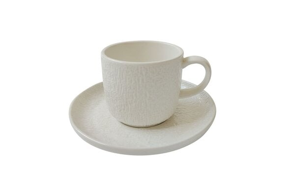 Bricard - Valance - Koffieset  - Wit 12 delig