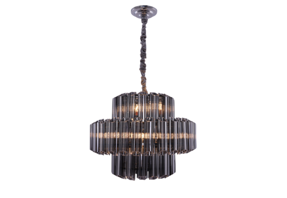 Hanglamp Méline - 50 cm - Smoke | 3 laags