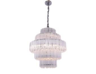 Hanglamp Méline - 60 cm - Transparant