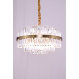 Hanglamp Amira Transparant/Goud | Ø 60 cm