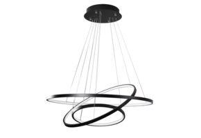 Design hanglamp Eve - Zwart incl. Led