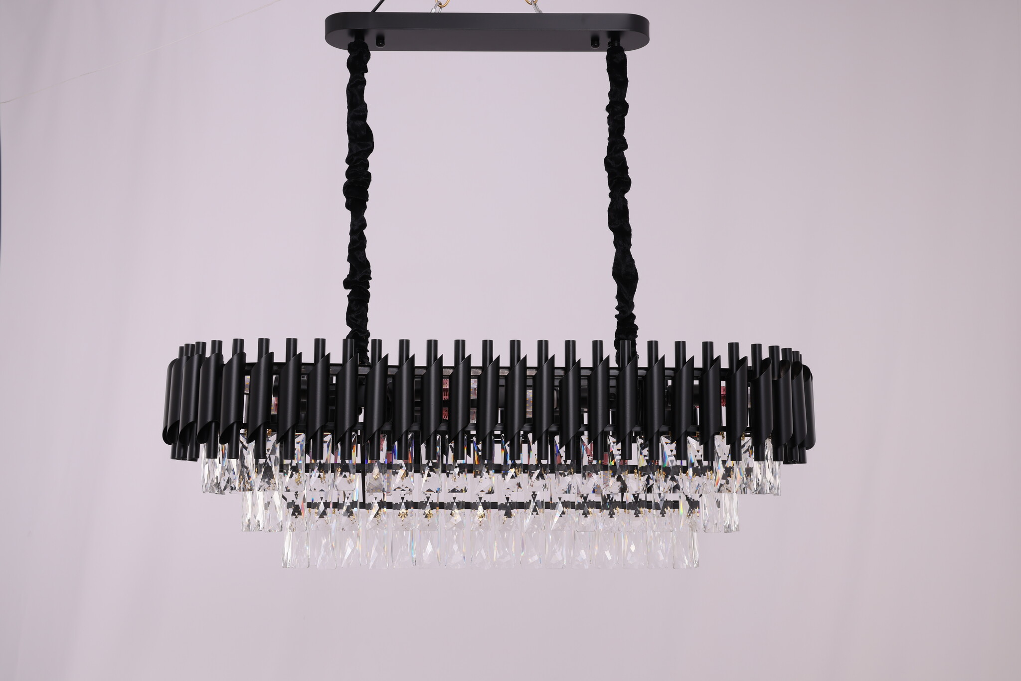 Hanglamp Pearl Ovaal Zwart/Zwart - Eric Kuster Style