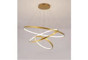 Design hanglamp Eve - Goud incl. Led