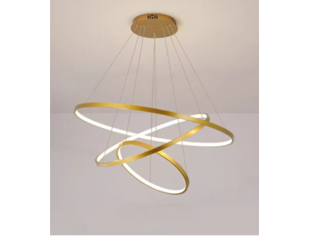 Design hanglamp Eve - Goud incl. Led