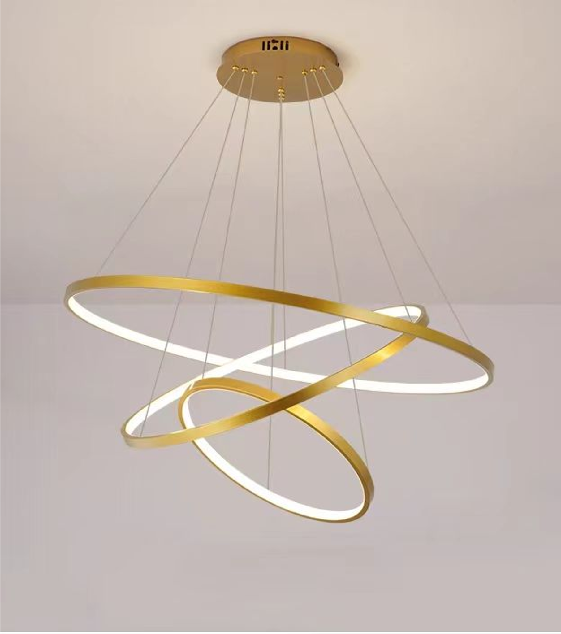 Design hanglamp Eve - Goud incl. Led
