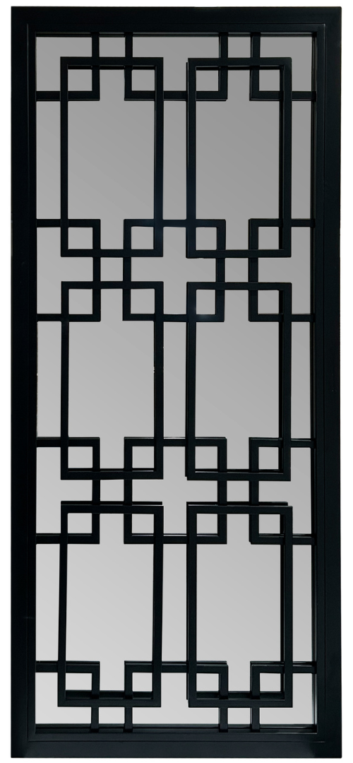 Kenza Spiegel - Zwart - 80 x 180 cm