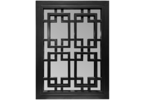 Kenza Spiegel - Zwart - 60 x 80 cm