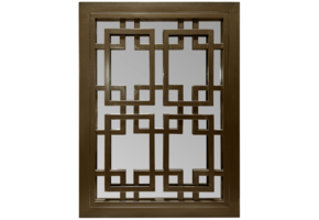 Kenza Spiegel - Bruin - 60 x 80 cm