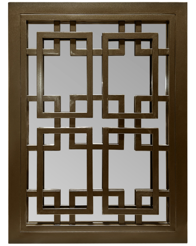 Kenza Spiegel - Bruin - 60 x 80 cm