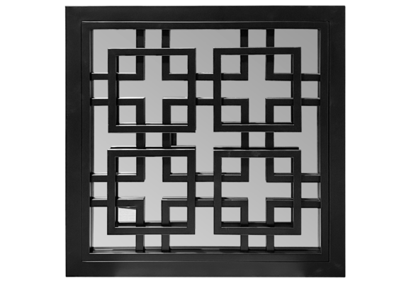 Kenza Spiegel - Zwart - 70 x 70 cm