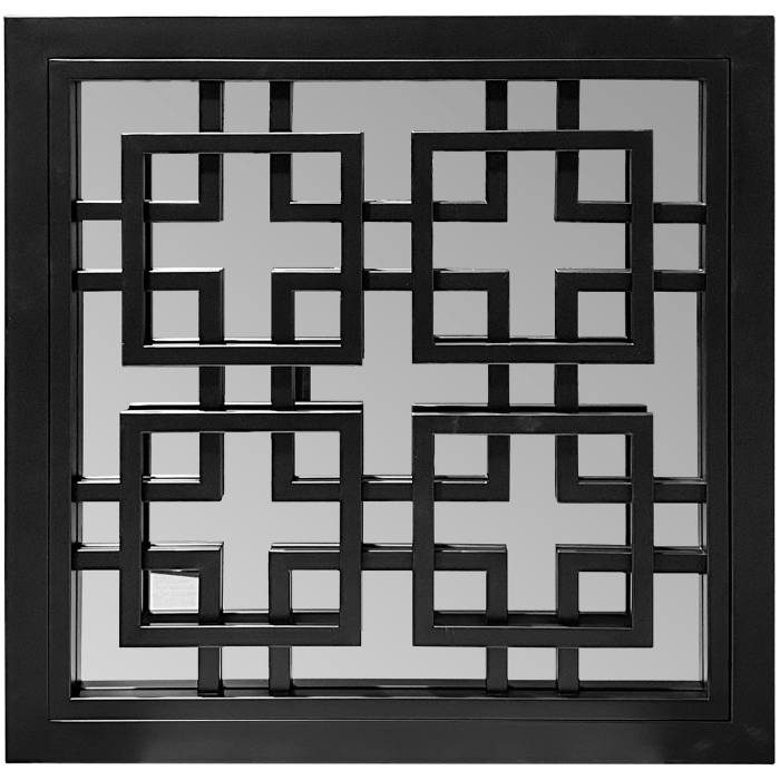 Kenza Spiegel - Zwart - 70 x 70 cm