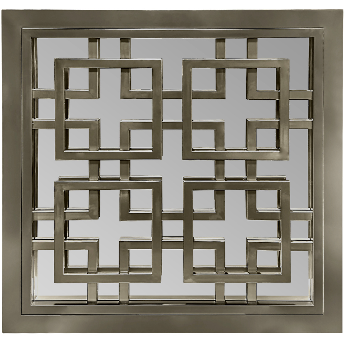 Kenza Spiegel - Champagne - 70 x 70 cm