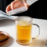 Drinkglas Sunny - 400 ml - met deksel