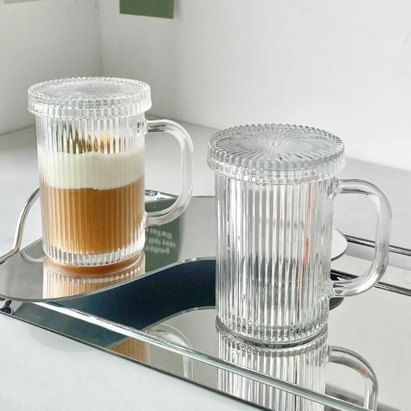 Drinkglas Sunny - 400 ml - met deksel