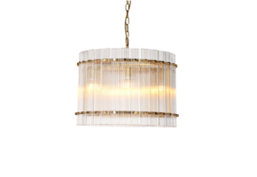 Hanglamp Alice - 60 cm - Transparant/Goud