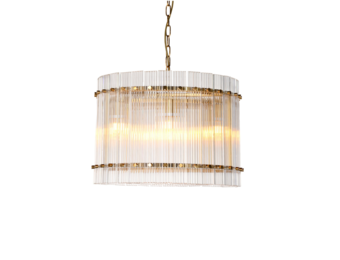 Hanglamp Alice - 60 cm - Transparant/Goud