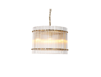 Hanglamp Alice - 50 cm - Transparant/Goud