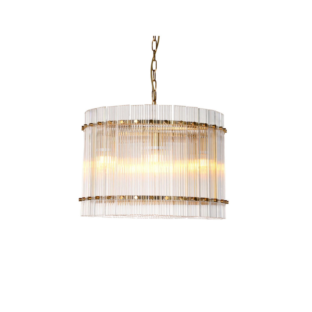 Hanglamp Alice - 50 cm - Transparant/Goud