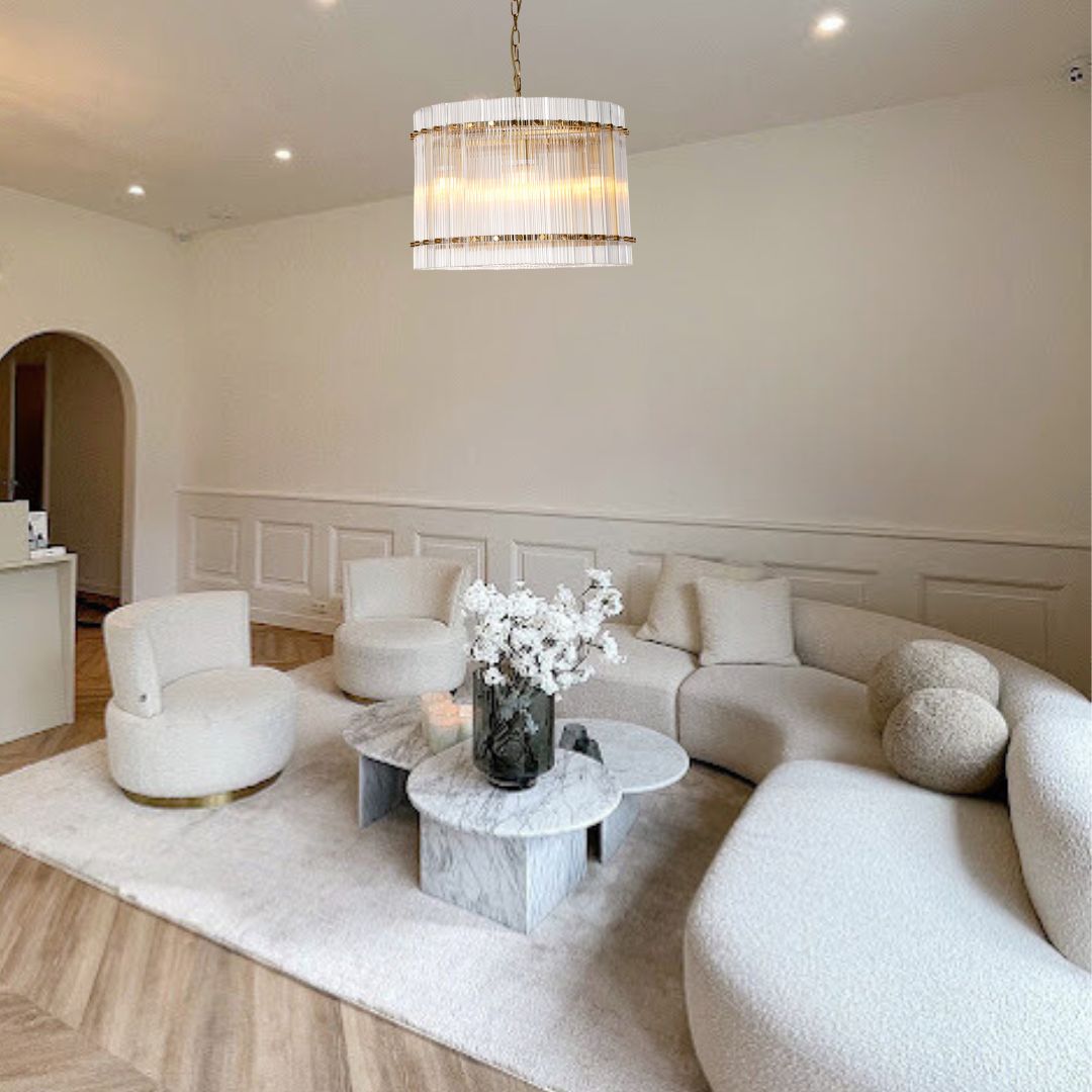 Hanglamp Alice - 50 cm - Transparant/Goud