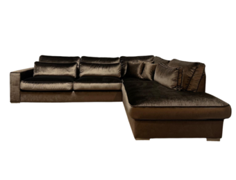 Hoekbank Inova Bruin - Pocketvering